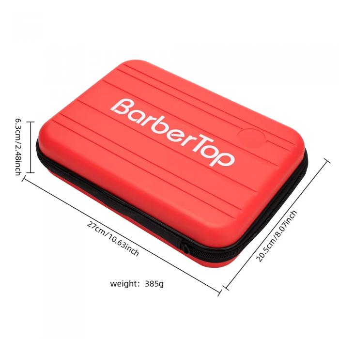 Beauty Salon Electric Scissors Storage Box Durable Portable Makeup Case Suitcase Barber Tools Organizer