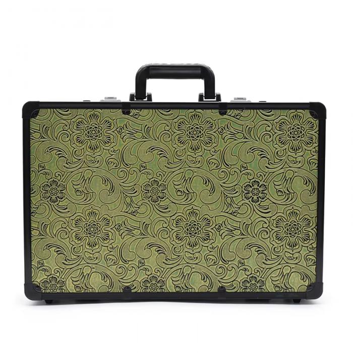 High Quality Barber Hairdressing Tool Storage Case Large Capacity Beauty Cosmetic Carrying Travel Toolbox