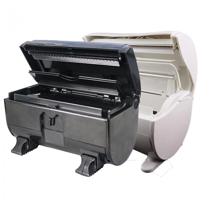 Spot Hairdressing Aluminum Foil Cutter Salon Nail Art TinFoil Storage Box Decoration Perm Tin Foil Dispenser Barber Accessories