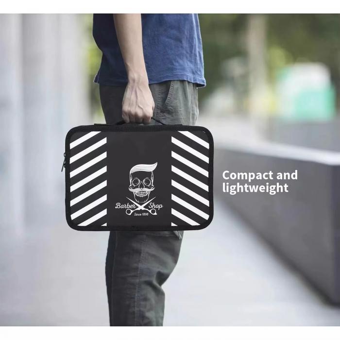 Salon Hairdressing Bag Barber Haircut Scissors Bag Multi-Function Storage Organizer Clippers Combs Hair Styling Accessories Case