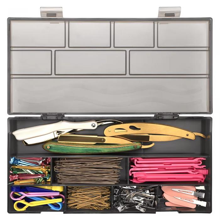 Custom Barber Tool Storage Box Organizer Hairdressers Case Scissors Clips Stylist Salon Styling Tool Box