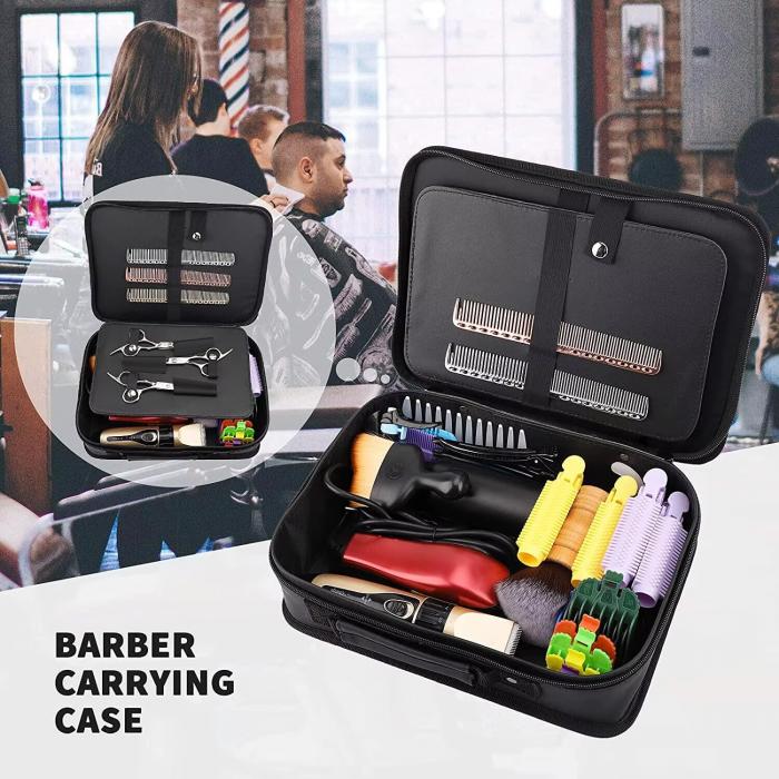 2026 Tools Bag Barber Haircut Scissor Bag Multi-Function Storage Organizer Clippers Combs Hair Styling Accessories Case