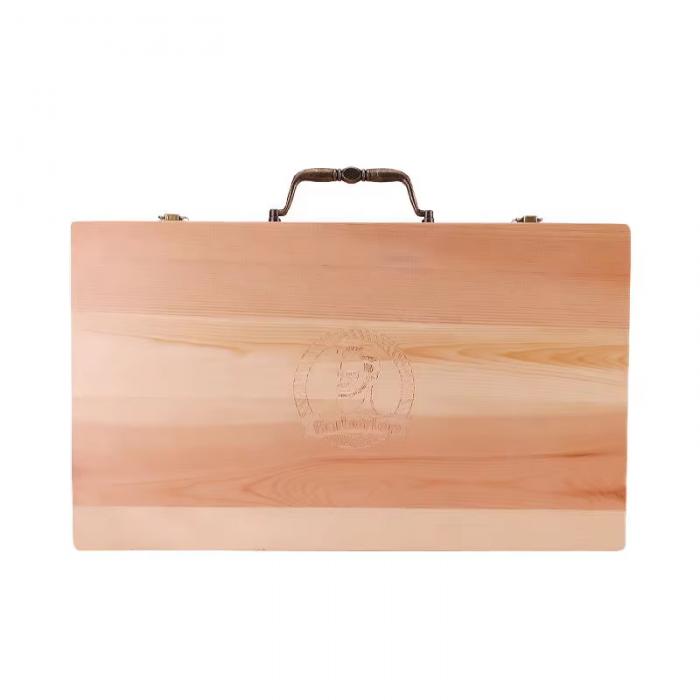 Portable Barber Stylist Travel Metal Case Hair Styling Scissors Combs Tool Box Barber Stylist Lock Case