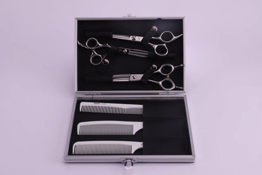 Professional Carrying Case Portable Scissors Combs Case Display Salon Tool Storage Case