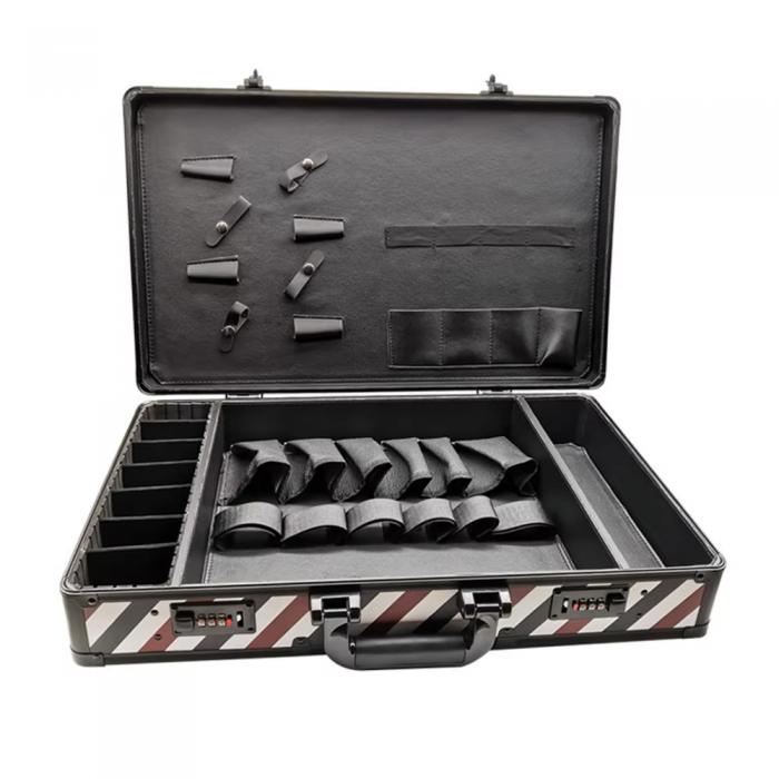 Professional High Quality Hairdressing Tools case Portable Aluminum Suitcase Multi Function Salon Tool Empty Case