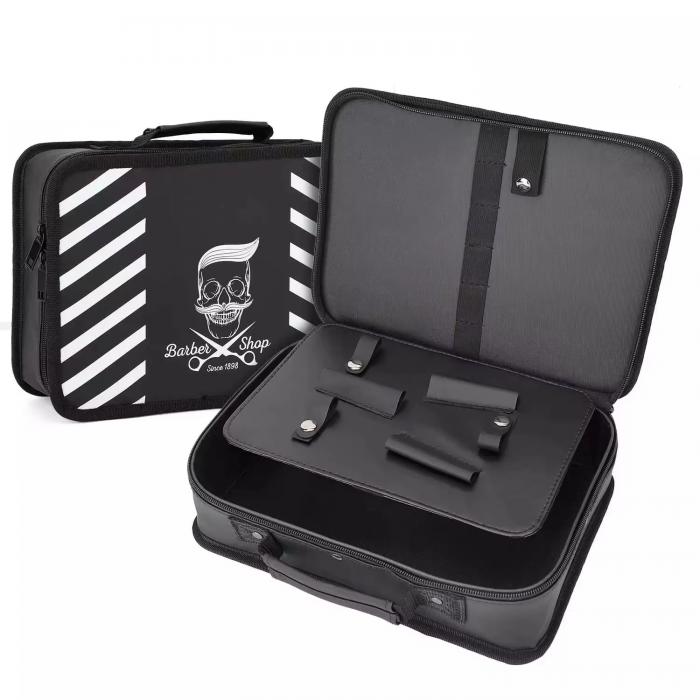 Salon Hairdressing Bag Barber Haircut Scissors Bag Multi-Function Storage Organizer Clippers Combs Hair Styling Accessories Case